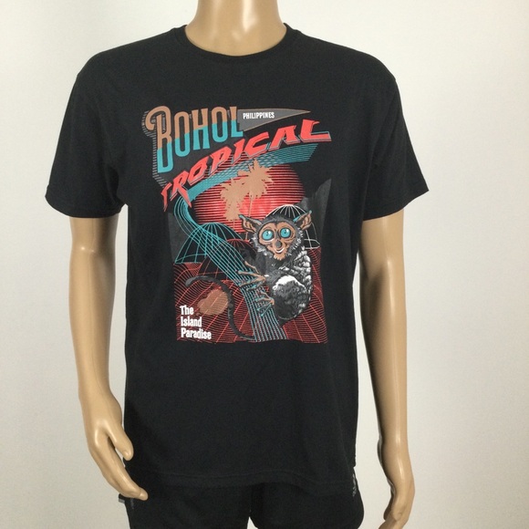 MY PHILIPPINES Black Graphic Tee Medium - Picture 3 of 5